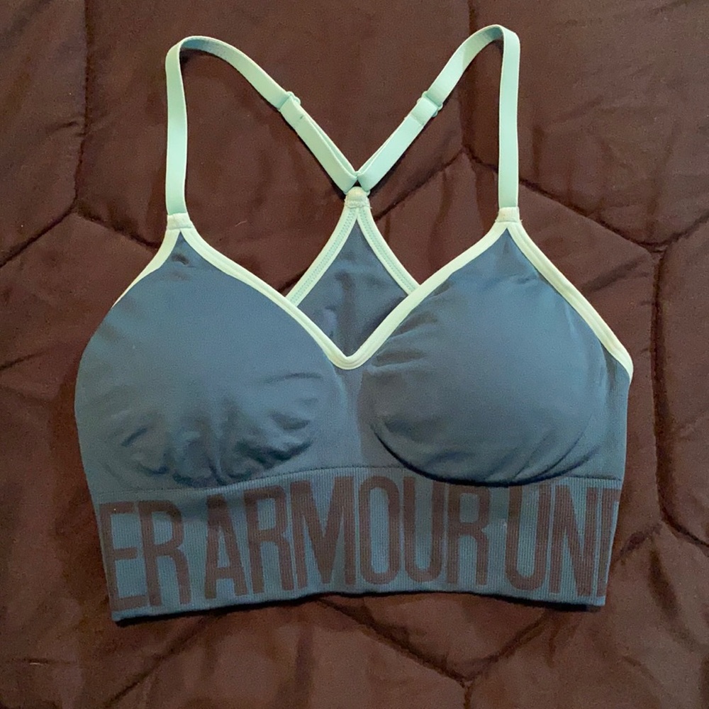 Under armour padded sports bra